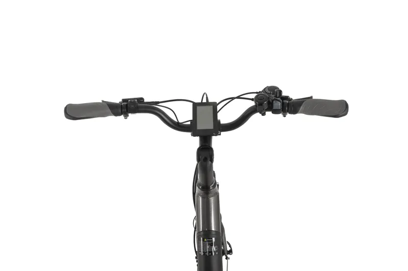 Ampere Deluxe Step Through 700c Wheel Electric Bike Grey-2